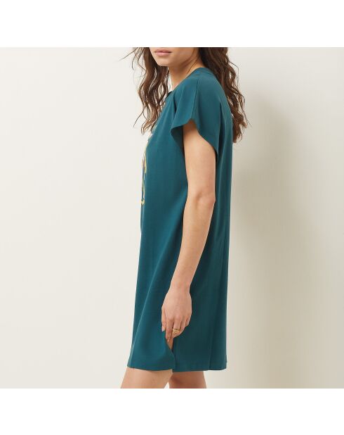 Camisón Big T Balmier azul verde