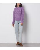 Maglione Claudy malva