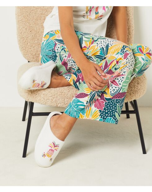 Balmier ecru muiltjes