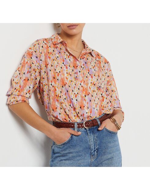 Fafa Shirt mit mehrfarbigem Druck