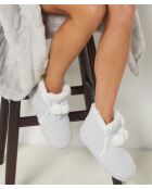 Bottines Nora gris clair