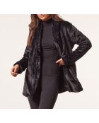 Schwarze Jacke Soline