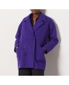 Manteau Angus violet