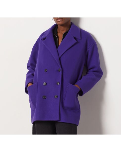 Manteau Angus violet
