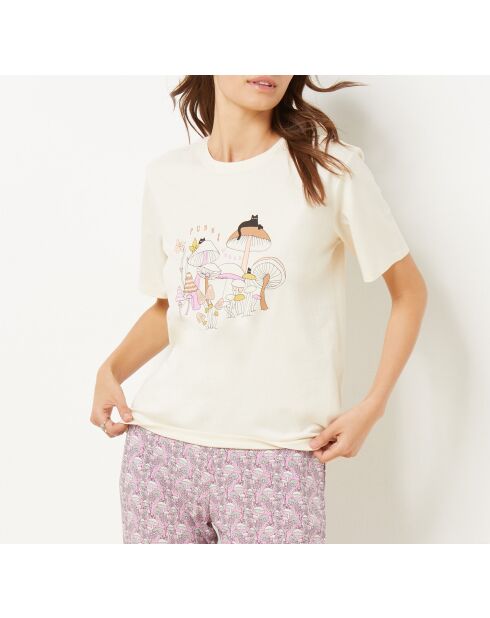 Camiseta Cenane de lino