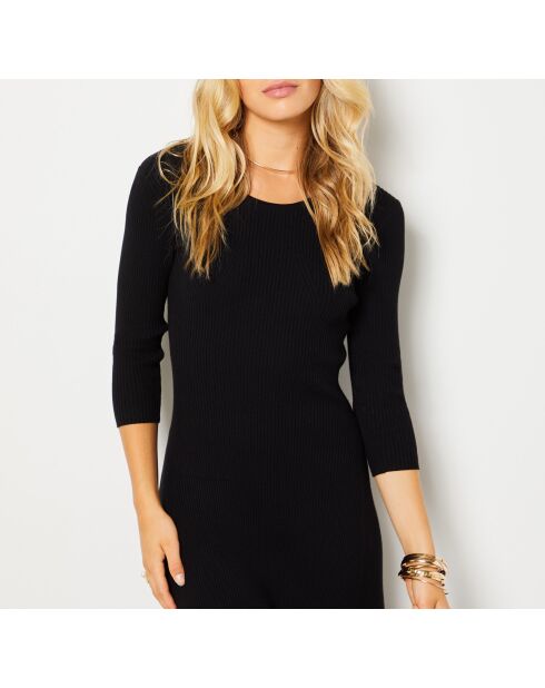 Vestido negro Constance