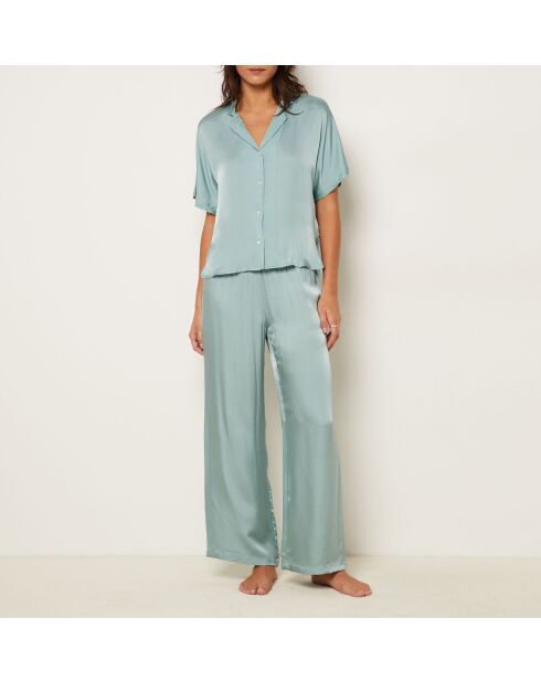 Pantalon Lean bleu lagon
