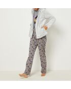 Grijze driedelige pyjama van Chrys