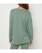 Felpa Cloane color oliva kaki