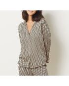 Roseanne Shirt mit Grenadinen-Print