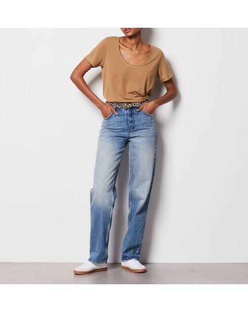 Delfa braunes T-Shirt