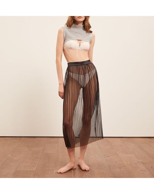 Aria zwarte volledige rok