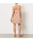 Abito Fafa con stampa multicolor