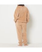 Sudadera Nalane beige