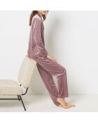 Pantalon Bellah mauve