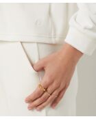 Ecrufarbene Hose Dunkan