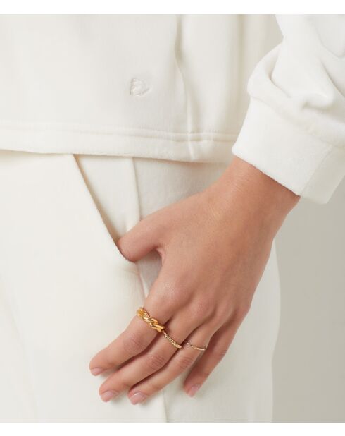 Ecrufarbene Hose Dunkan