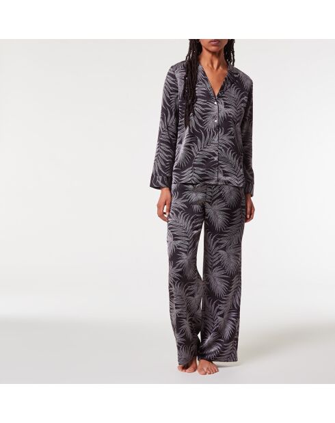 Nailea-broek gedrukt op een zwarte achtergrond