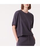 Antraciet T-shirt van Berta