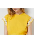 Sonnengelbes Tabita T-Shirt