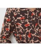 Camicia Oyara stampata multicolor