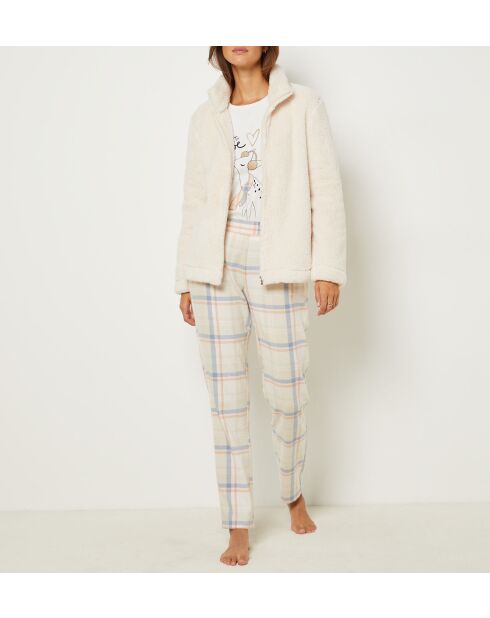 Pyjama trois pièces Ocea beige