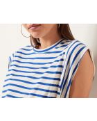 Vestido de rayas azul Sorel