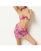 Verso b rok met roze achtergrondprint