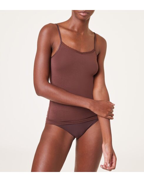 Caraco Warm Me Up Lace marron