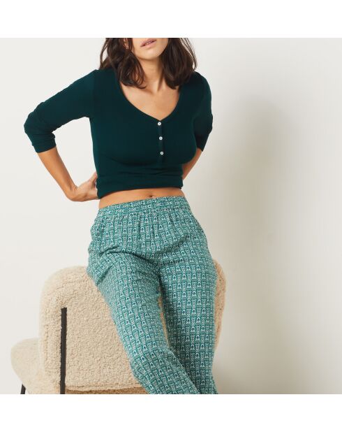 Pantaloni verdi Joyce