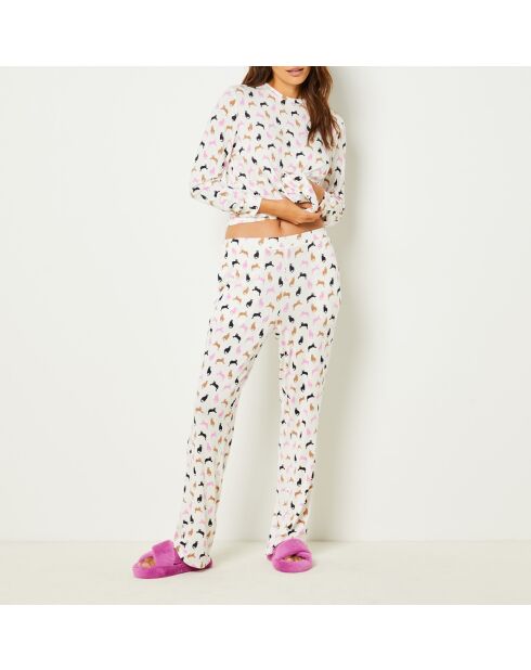 Pantalon Camona ecru