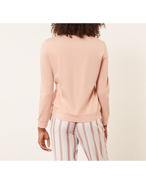 Top Yocat rosa cipria