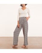 Pantalon Trecy écru