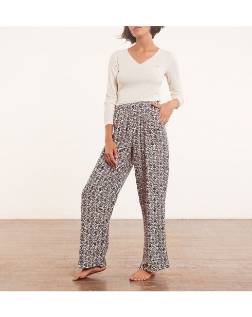 Pantalon Trecy écru