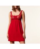 Camicia da notte rossa Dearness