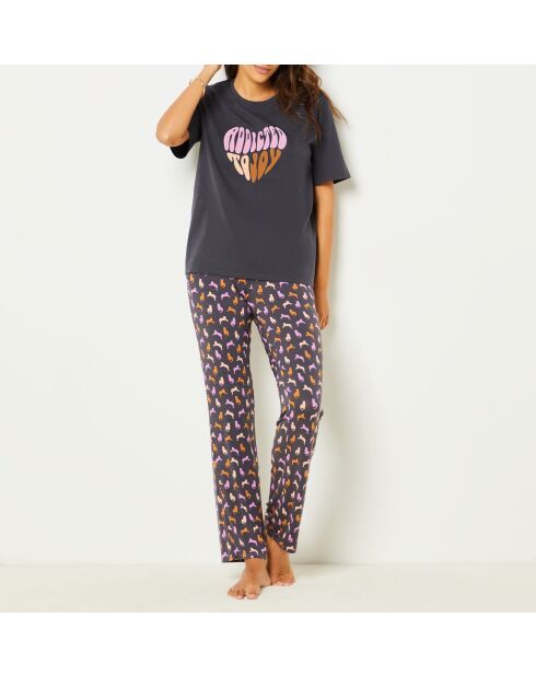 T-shirt Cenida Charcoal