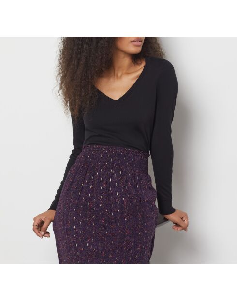 Criss zwarte trui met V-hals