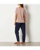 Domi blauwgroene broek