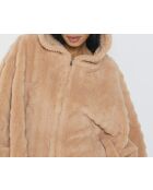Nalane beige poncho