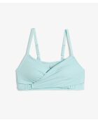 Sujetador con aros Adapt azul cielo