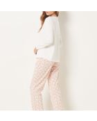 Pigiama a tre pezzi rosa Vangelis