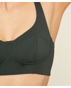 Stärkerer, tannengrüner Bügel-BH