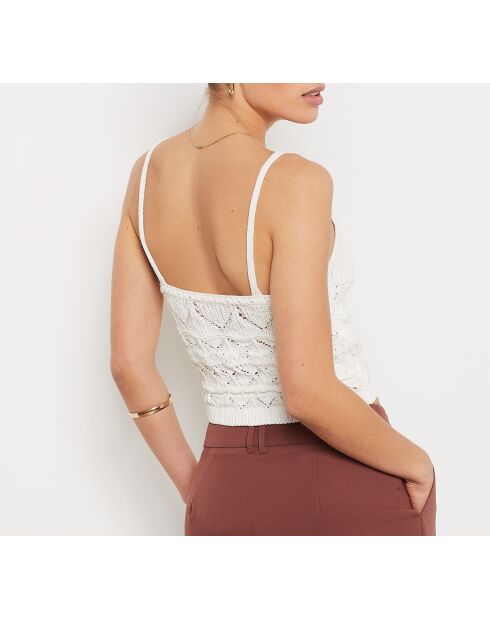 Cassandra ecru topje