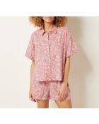 Rosafarbenes Ulyanna-Hemd