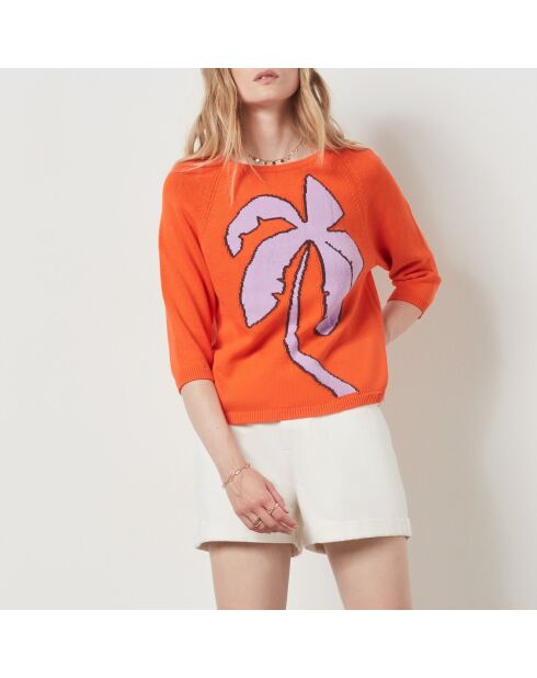 Maglione arancione Carmen pap