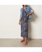 Gayette-jurk met roze achtergrondprint