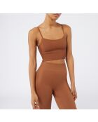 Soutien-gorge sans armature Active chocolat