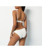 Prims weißer BH ohne dreieckigen Bügel und ohne Schale