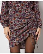 Abito Pascaline con stampa multicolor