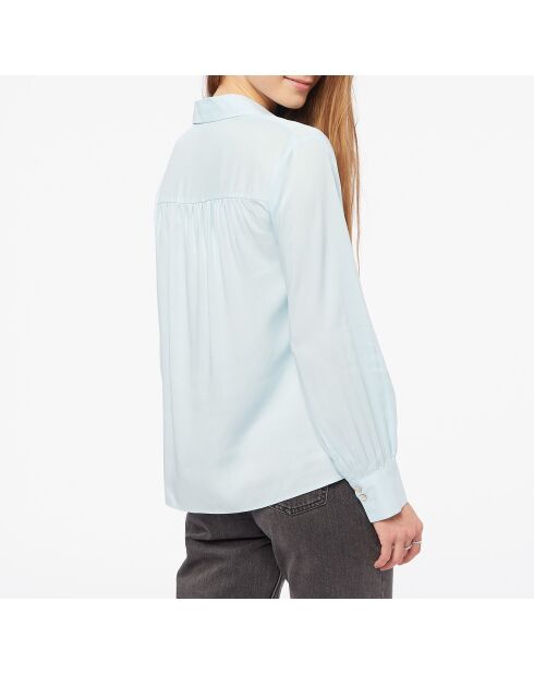 Camisa Pollya azul cielo